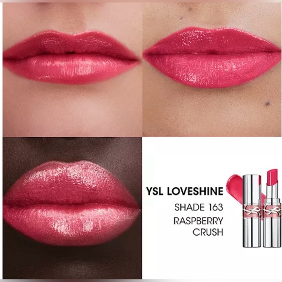 New YSL Yves Saint Laurent Loveshine Lip Oil Stick Pink Trip Wet Guava Raspberry - Picture 6 of 8